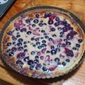 El cooksnap de Fernanda Valenzuela cuando hizo Kuchen de frambuesa.