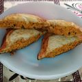Sangita Vyas's cooksnap of when they made પનીર ભુરજી સેન્ડવીચ.