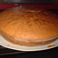 El cooksnap de Celeste Aguirre cuando hizo Bizcochuelo con claras batidas a nieve!!.