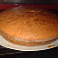 El cooksnap de Celeste Aguirre cuando hizo Bizcochuelo con claras batidas a nieve!!.