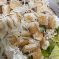 صورة من Khadi Almakhmari، شاركها بعد تجربة وصفة سلطة السيزر طعم بدوخ من زكاوته 😍
