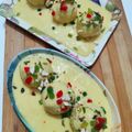 Arvinder kaur का कुकस्नैप जब उन्होंने मैंगो क्रीम चीज़ टार्ट (mango cream cheese tart recipe in Hindi) बनाया था।