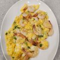 GINA安 的 更滑嫩版本的蝦仁蔥蛋 cooksnap