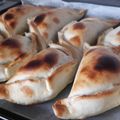 El cooksnap de Claudia Isabel cuando hizo Empanadas pino de horno.