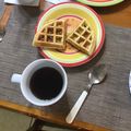 El cooksnap de Claudia Pasten cuando hizo Waffles, receta rápida y rica.
