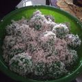 Cooksnap dari QomaSita Ariezt Riezt untuk resep Kelepon singkong