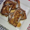Bushra Mazhar's cooksnap of when they made Nutella French toast.