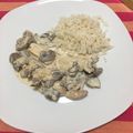 El cooksnap de ivetteortiz cuando hizo Pollo con champiñones.