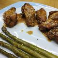 El cooksnap de Maurice Colmener cuando hizo Alitas de pollo estilo teriyaki.