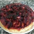 El cooksnap de Yanina DC cuando hizo Torta de ciruelas.
