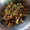 Runta Dutta's cooksnap of when they made পাচঁমেশালি সবজি (Panch Meshali sabji recipe in Bengali)).