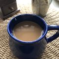 Cooksnap Dapur Yusfarisyia semasa beliau membuat Kopi Susu Panas.
