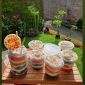 Cooksnap dari pawita siwi untuk resep Rainbow Cake In Jar
