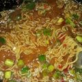 Cooksnap dari Radhia Qonitati Karima untuk resep Mi rebus bumbu seblak