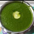 सैफ कनक गोपाल गुप्ता का कुकस्नैप जब उन्होंने धनिया हरी चटनी(dhaniya hari chutney recpie in hindi) बनाया था।
