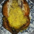 صورة من ام ساره العراقيه، شاركها بعد تجربة وصفة دجاجه محشيه برغل مشويه في التنور