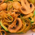 El cooksnap de Camilo Gómez Álvarez cuando hizo Zucchini de zapallo italiano con verduras salteadas 🥰.