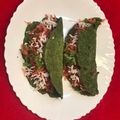 sarla nihlani's cooksnap of when they made Sprouted palak paneer chilla.