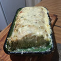El cooksnap de Carlos Bottallo cuando hizo Tortilla de coliflor y pollo al horno.