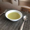 El cooksnap de Pamela Béjar Rodarte cuando hizo Crema de brócoli y calabacita.