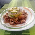 El cooksnap de Amparo Lopez cuando hizo Causa rellena de Atún.