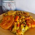 El cooksnap de Melileli cuando hizo Curry de papas y arvejas.