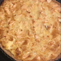 El cooksnap de daniela nattero cuando hizo Quiche o pastel de salmón y cebolla caramelizada.