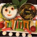 sarla nihlani's cooksnap of when they made Sindhi curry chawal.