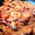 El cooksnap de Carmeta cuando hizo Alubias pintas a la marinera con caldo de marisco.