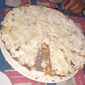 El cooksnap de Barbara cuando hizo Tarta de manzana apto celíacos sin tacc.