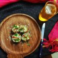 Mukti Bhargava का कुकस्नैप जब उन्होंने चीजी वेज ब्रेड हार्ट डिस्क (Cheese veg bread heart disk recipe in hindi) बनाया था।