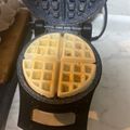 El cooksnap de Constanza Benavente Ortúzar cuando hizo Waffles.