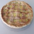 El cooksnap de Teresita Felíz cuando hizo Kuchen de Plátano.