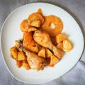 El cooksnap de Fernando Caballer Carbonell cuando hizo Muslos de pollo asado en salsa agridulce.
