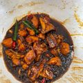 Cooksnap AZRUL semasa beliau membuat Ayam Masak Kicap Simple (Versi Suami).