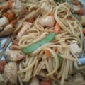 brandon.washburn.96's cooksnap of when they made Chicken Lo Mein.