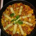 El cooksnap de iris sellín cuando hizo Arroz Revuelto (con Huevo & Salchichas).