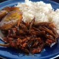 El cooksnap de Betsabé Irene Valor Cásseres cuando hizo Mechada de Concha de Plátano (guisadita).