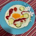 El cooksnap de Ana Muñoz cuando hizo Huevo “pizza” fit.
