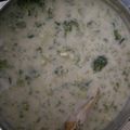 Alex's cooksnap of when they made Broccoli soup.