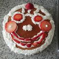 El cooksnap de Btrcas cuando hizo Bizcocho de nata y fresas.
