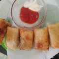 Cooksnap dari rrrr_etno untuk resep Lumpia Ayam,Telur,Wortel,Tahu