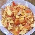 何銘原 的 洋蔥蕃茄炒蛋 cooksnap
