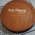 Cooksnap Azizah Mansor semasa beliau membuat Kek Pisang Sempoi.