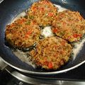 El cooksnap de Nuria Quesada Mestres cuando hizo Hamburguesa de lentejas.