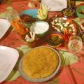 El cooksnap de MariRuRo cuando hizo Tzatziki (salsa de pepino y yogur griego).
