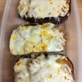 El cooksnap de Miss Mess cuando hizo Berenjenas rellenas al microondas con Lékué.