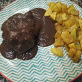 El cooksnap de Georgina Ortiz cuando hizo Carrilleras de cerdo.