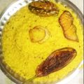 Dipayan Sadhukhan's cooksnap of when they made নিরামিষ খিচুড়ি (niramish khichdi recipe in Bengali).
