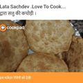 @ Chef Lata Sachdev .77 का कुकस्नैप जब उन्होंने पालक,मटर,और सत्तू की कचौड़ी (palak matar aur sattu ki kachodi recipe in Hindi) बनाया था।
